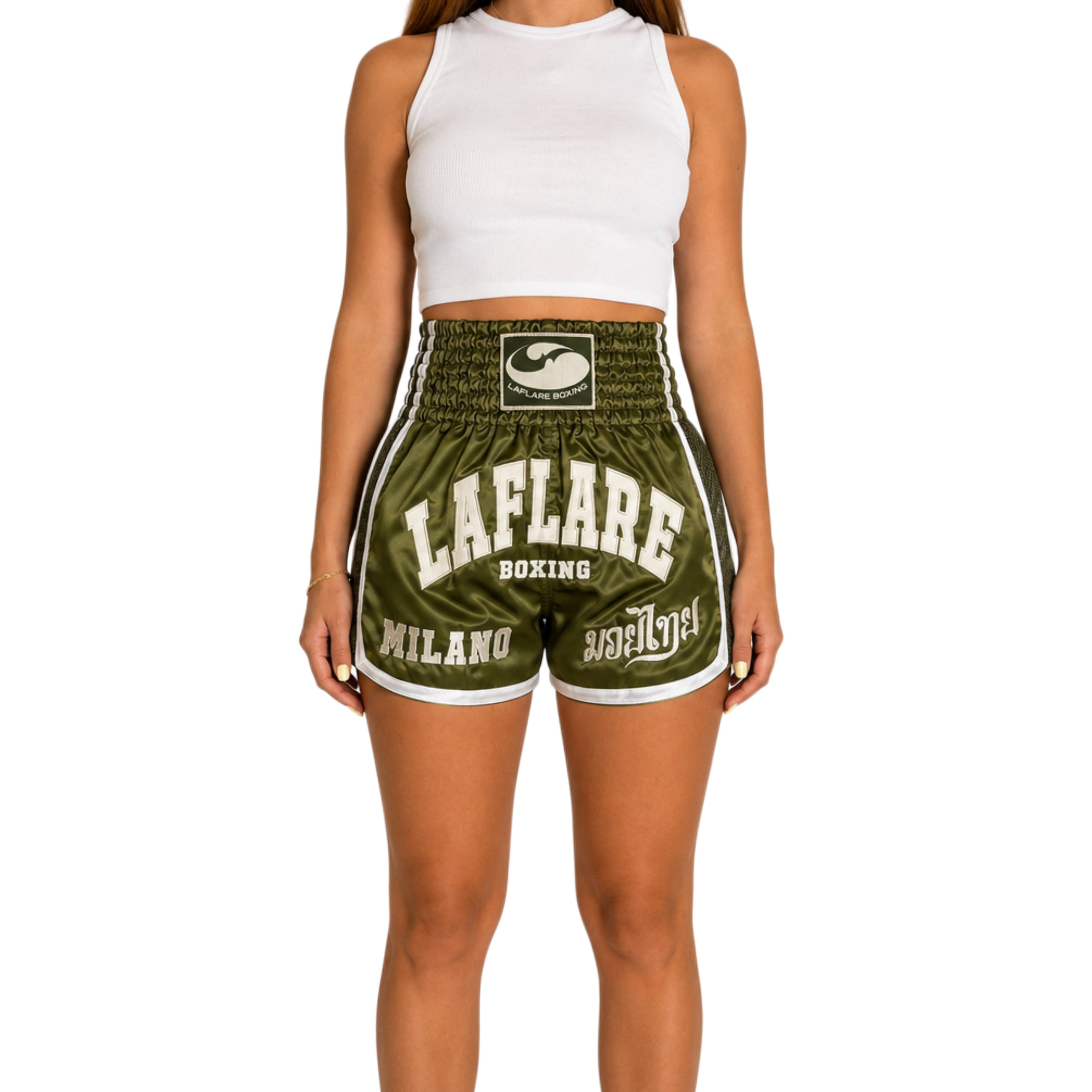 LEGACY (Green Army) - Pantaloncini Muay Thai