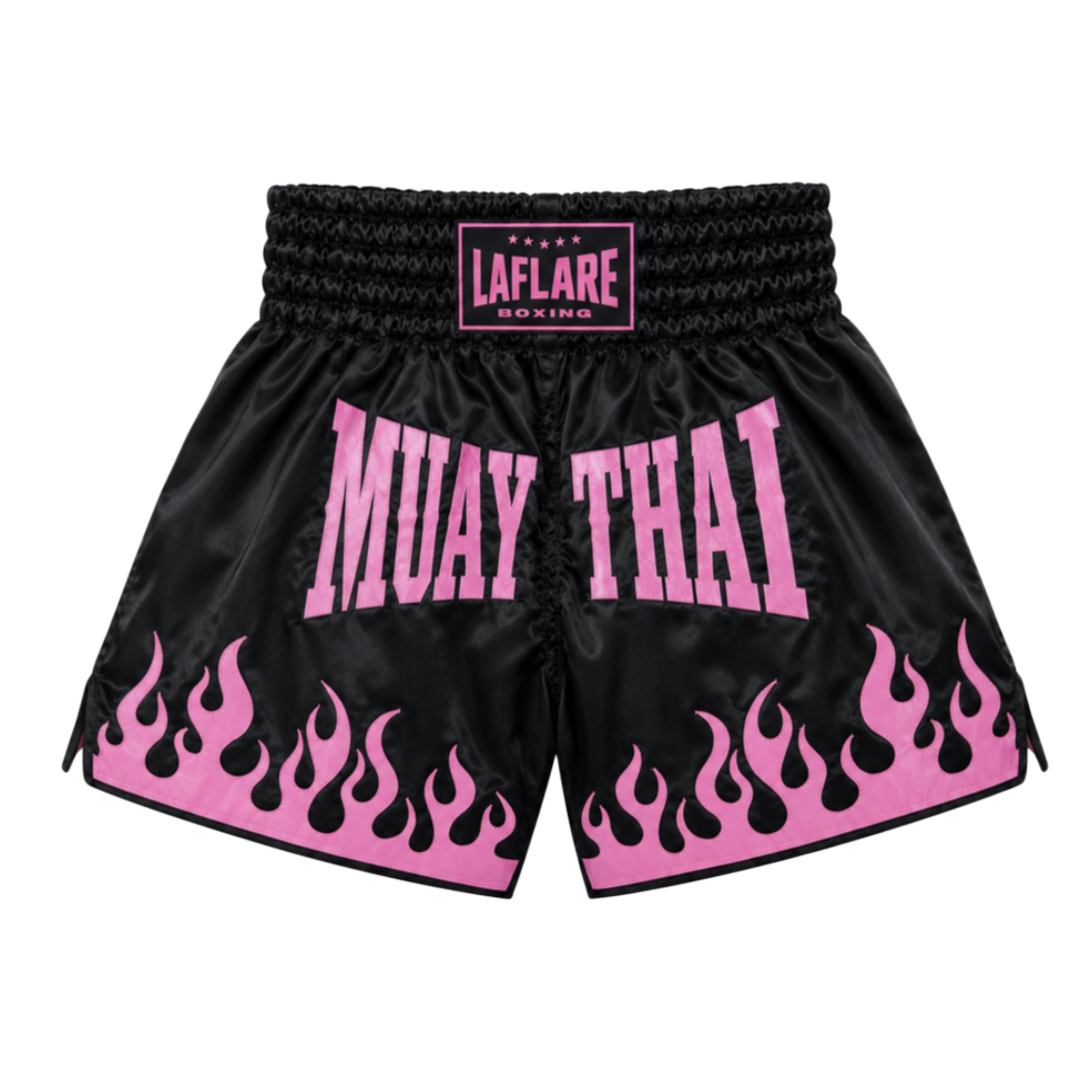 INFERNO (Pink Flame) - Pantaloncini Muay Thai