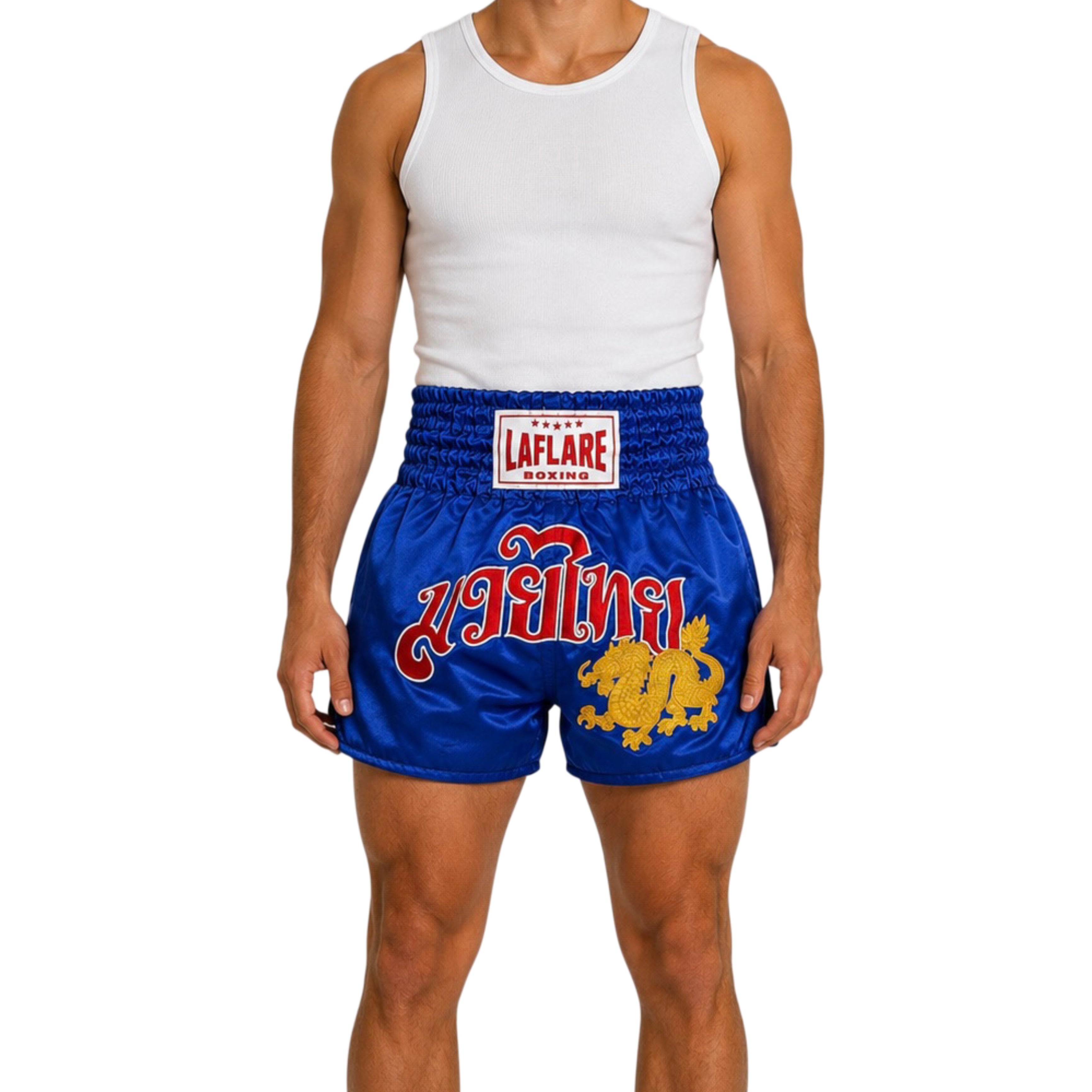 BANGKOK (Blue Royal) - Pantaloncini Muay Thai