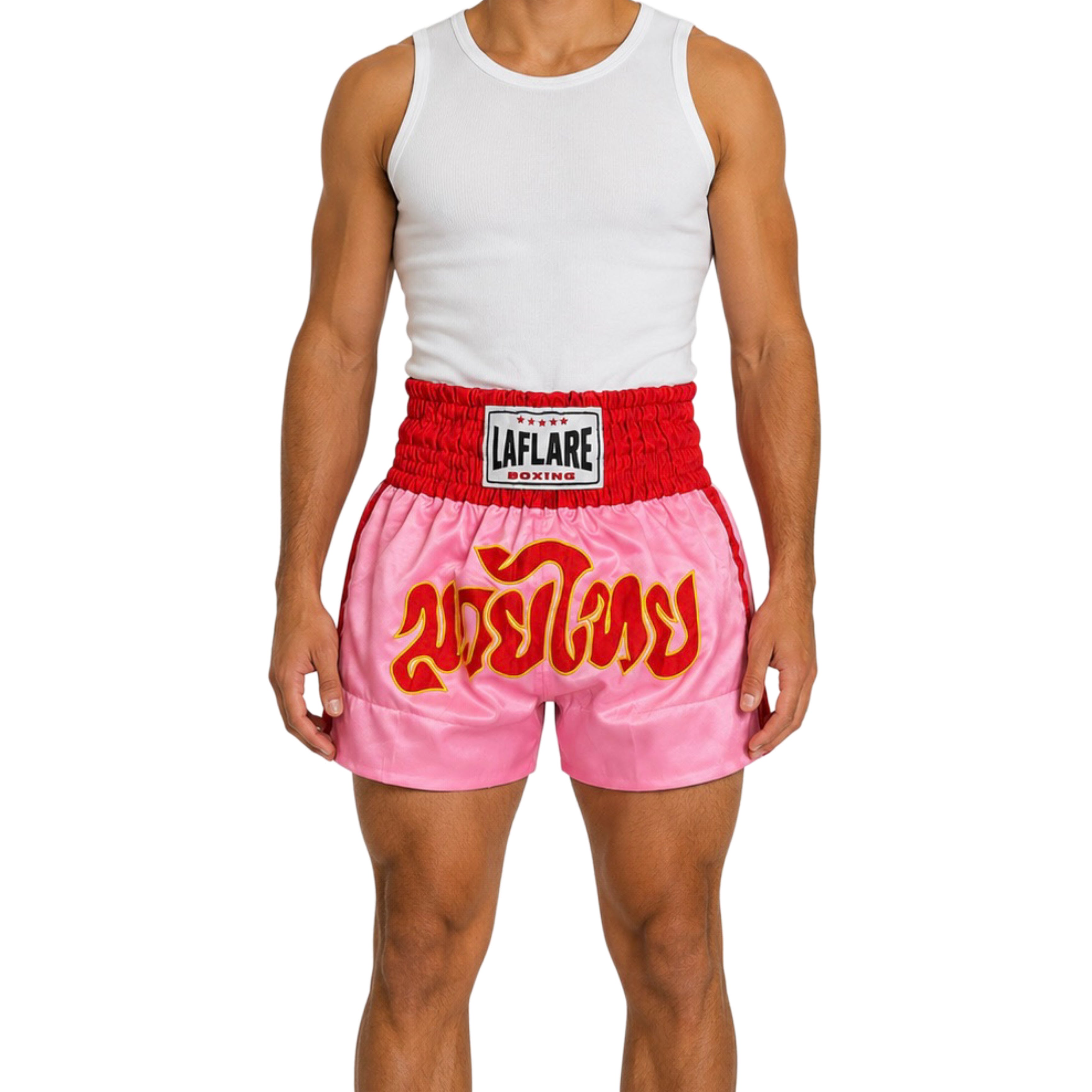 TRADITION (Pink Lotus) - Pantaloncini Muay Thai
