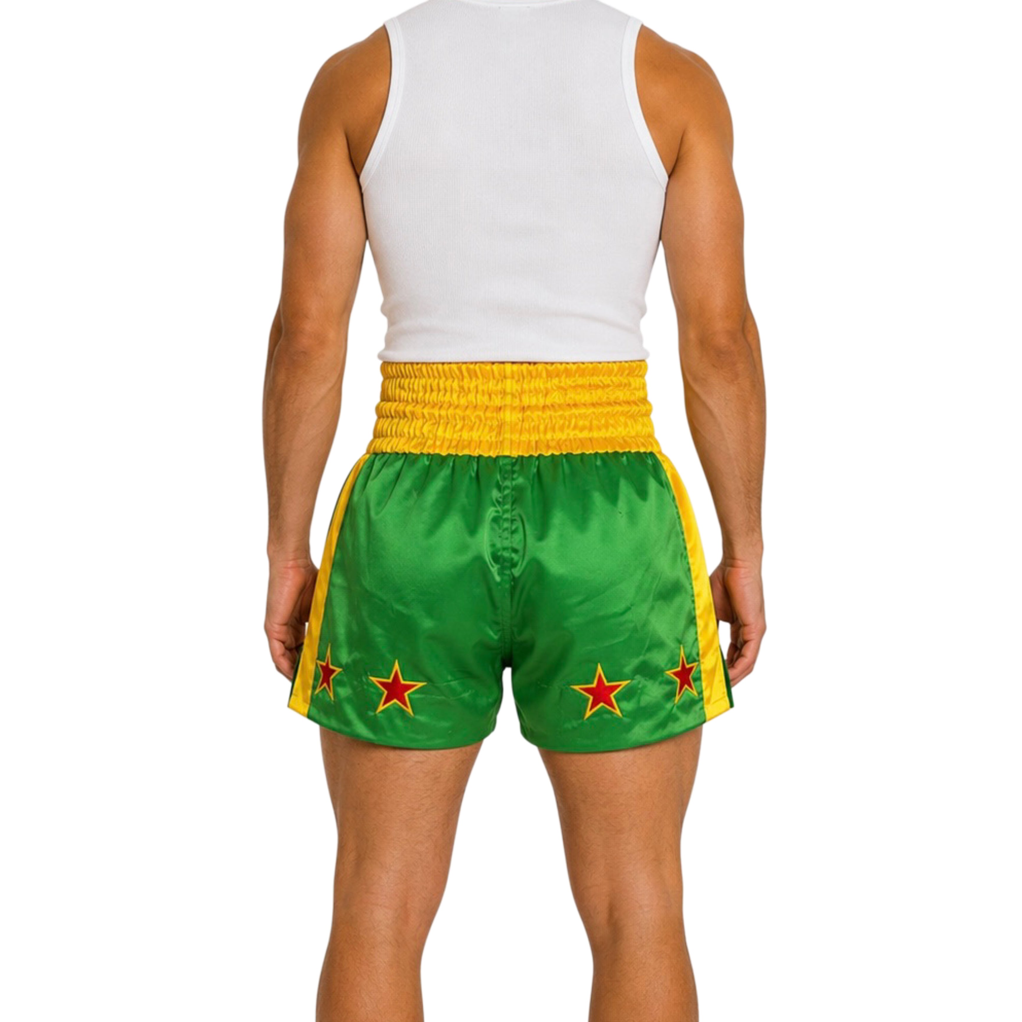 TRADITION (Green Emerald) - Pantaloncini Muay Thai