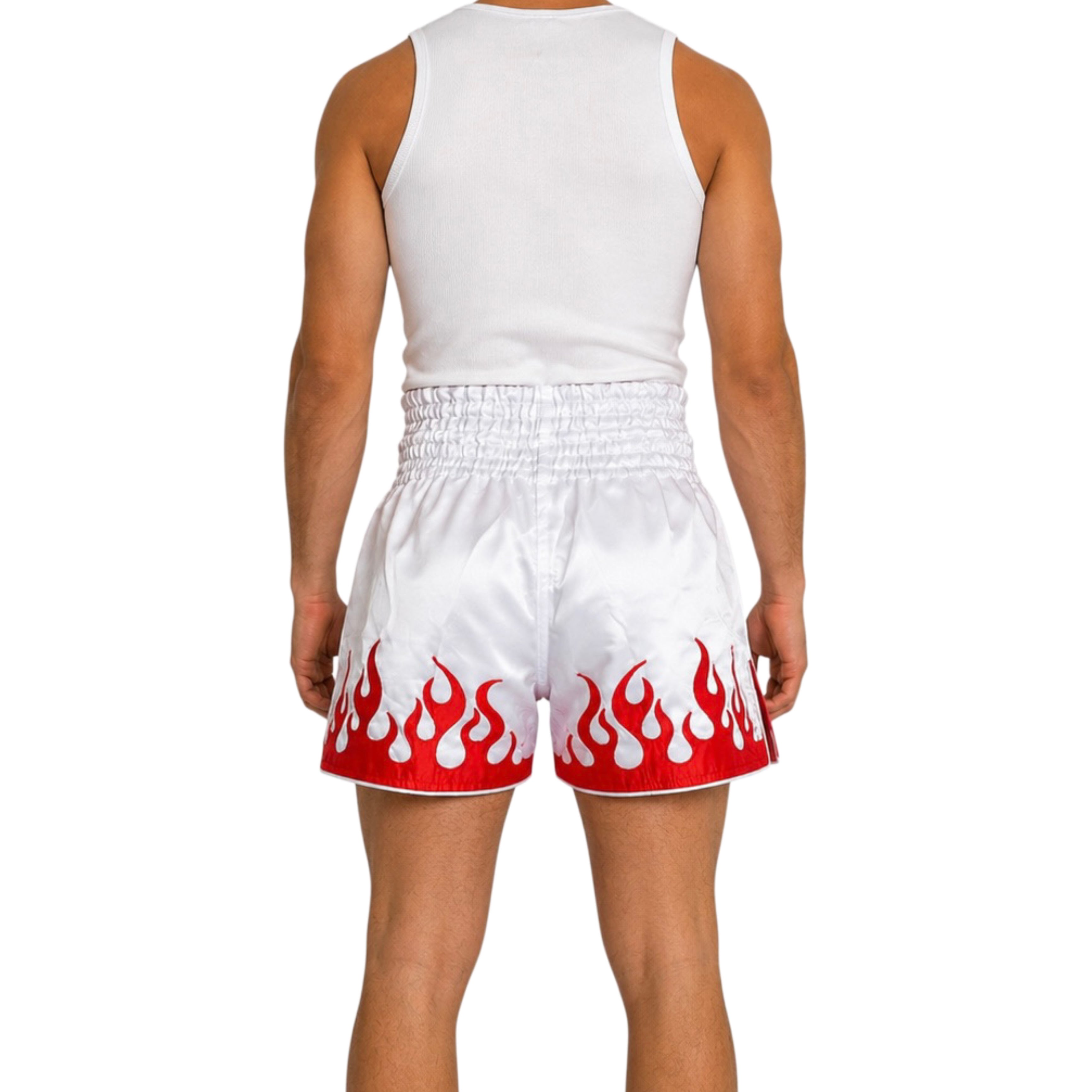 INFERNO (Red Flame) - Pantaloncini Muay Thai