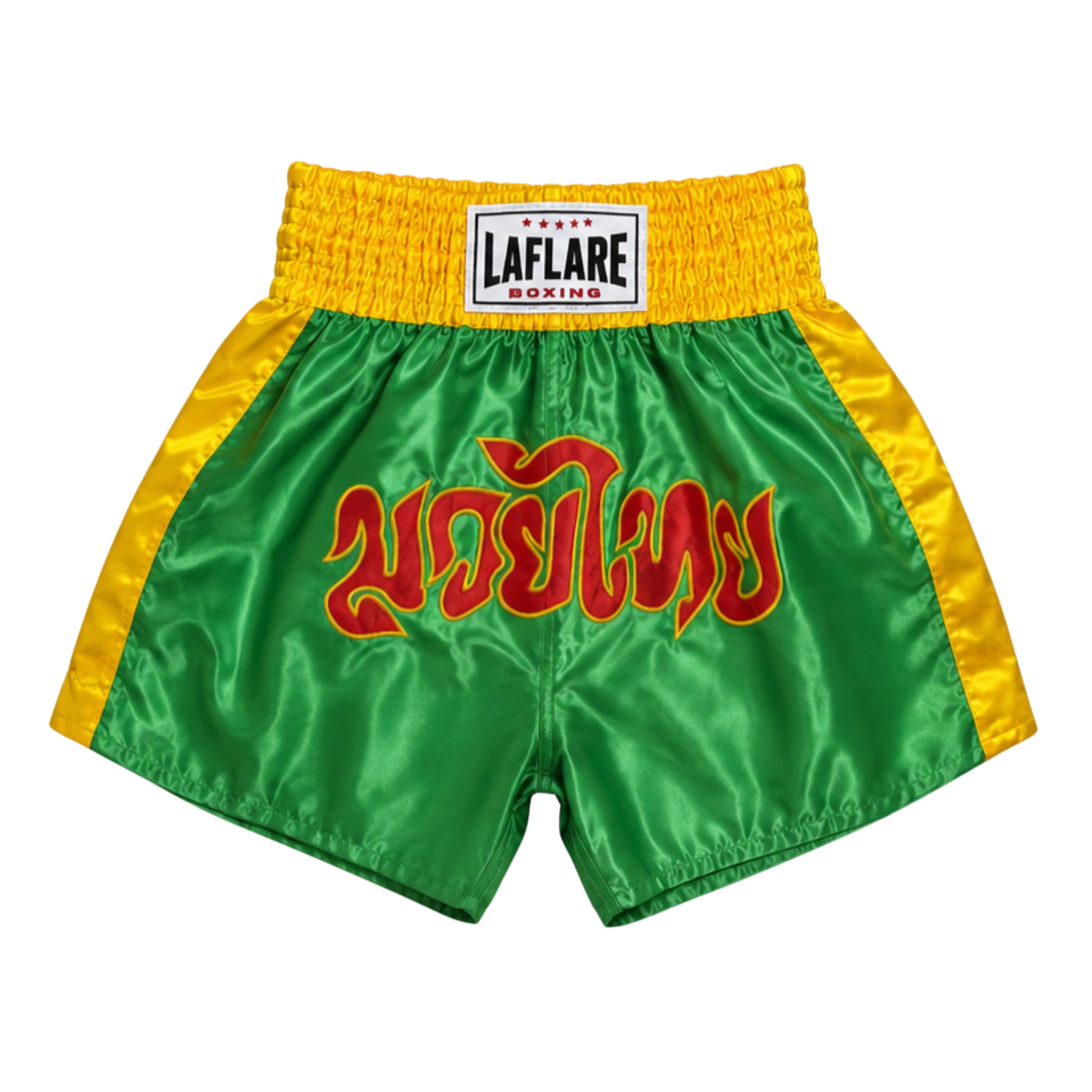 TRADITION (Green Emerald) - Pantaloncini Muay Thai